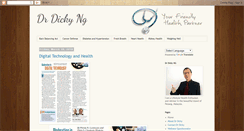 Desktop Screenshot of drdickyng.com